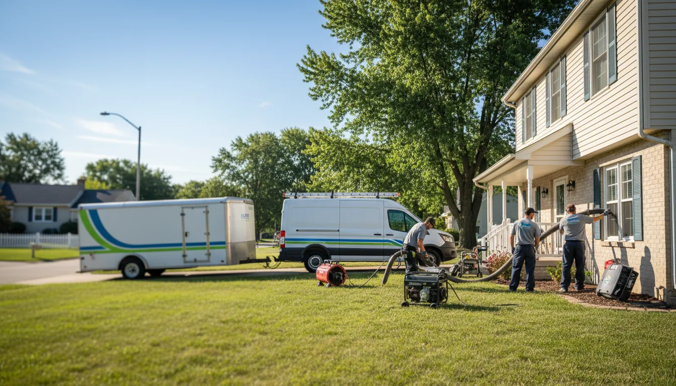 Flooded Basement Restoration And Cleanup With Repair in Hill City, KS near me